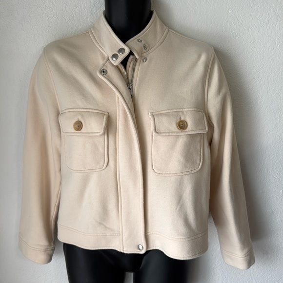🇺🇸Sale!🇺🇸 Banana Republic‎ Cream Jacket - Picture 1 of 5